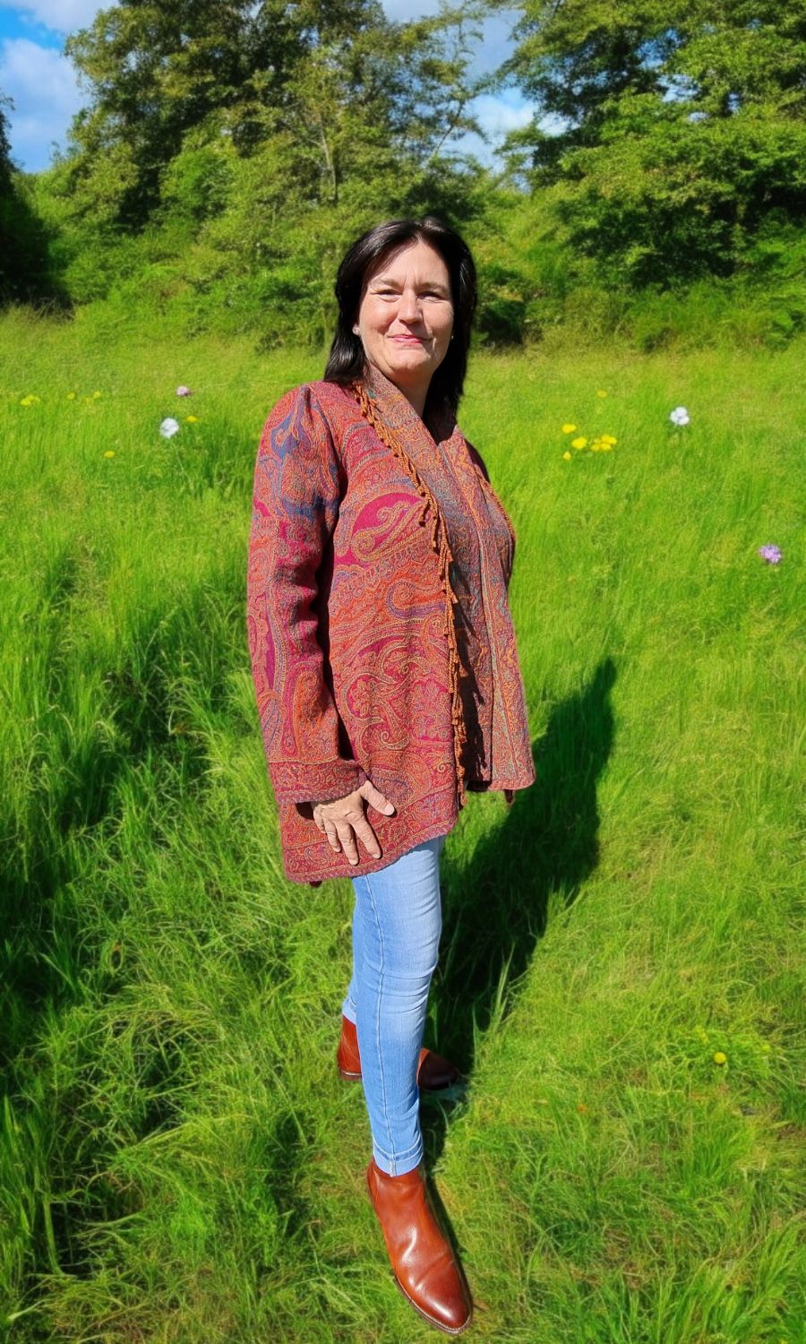 Mohini - Wendejacke aus Merinowolle